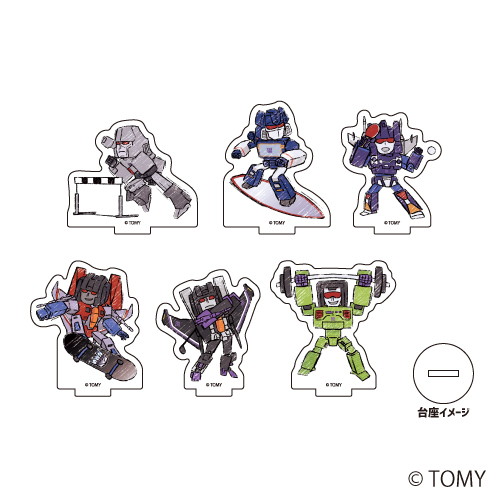 アクリルぷちスタンド トランスフォーマー 07 スポーツver コンプリートbox 全6種 グラフアートイラスト アニメ キャラクターグッズの通販ならeeo Store