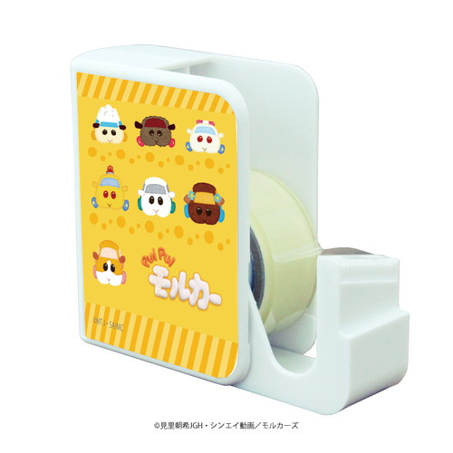 Eeo Store公式通販サイト キャラテープカッター Pui Pui モルカー 01 イエロー