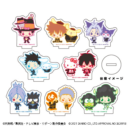 Eeo Store公式通販サイト アクリルぷちスタンド 家庭教師ヒットマンreborn Sanrio Characters 01 ボックス 全8種