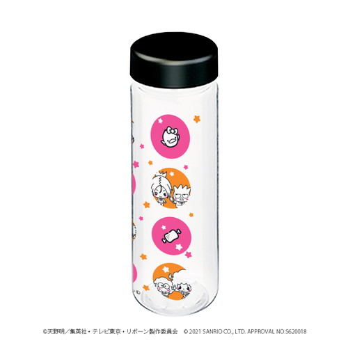 【限定商品】3色クリアボトル「家庭教師ヒットマンREBORN!×SANRIO CHARACTERS」01/整列デザイン