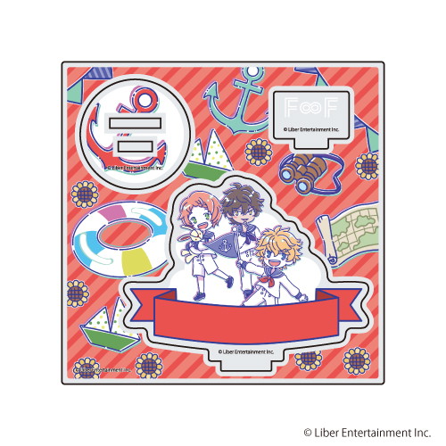 アクリルフィギュアプレート「アイ★チュウEtoile Stage」01/F∞F マリンver.(80’s Candy Art)(イラスト)