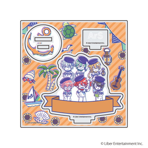 アクリルフィギュアプレート「アイ★チュウEtoile Stage」04/ArS マリンver.(80’s Candy Art)(イラスト)