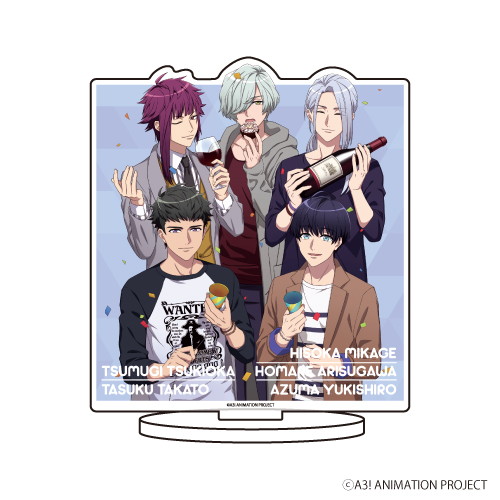 Eeo Store公式通販サイト キャラアクリルフィギュアアニメ A3 26 冬組