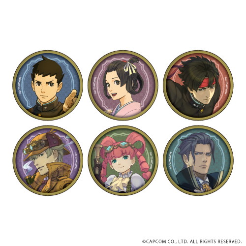 Eeo Store公式通販サイト 缶バッジ 大逆転裁判 01 コンプリートbox 全6種