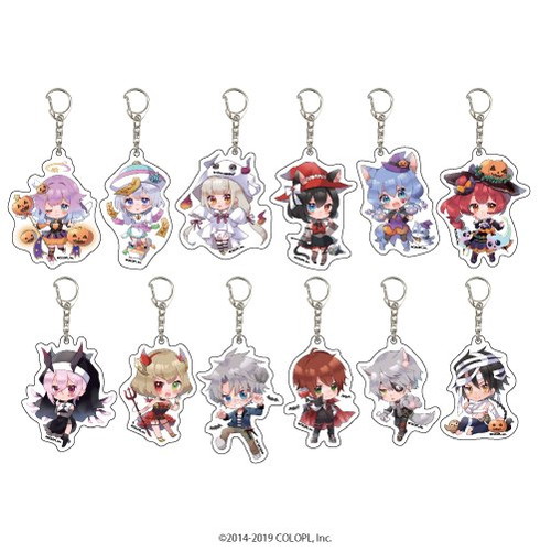 Eeo Store公式通販サイト アクリルキーホルダー 白猫プロジェクト 01 ハロウィンver コンプリートbox 全12種 ミニキャラ