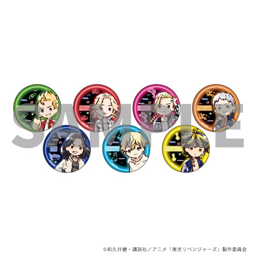 缶バッジ「TVアニメ『東京リベンジャーズ』」05/ネオンver. コンプリートBOX(全7種)(グラフアートイラスト)