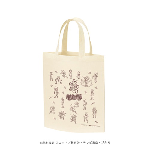 【限定商品】キャラトートバッグ「NARUTO－ナルト－」01/集合デザイン(グラフアートイラスト)