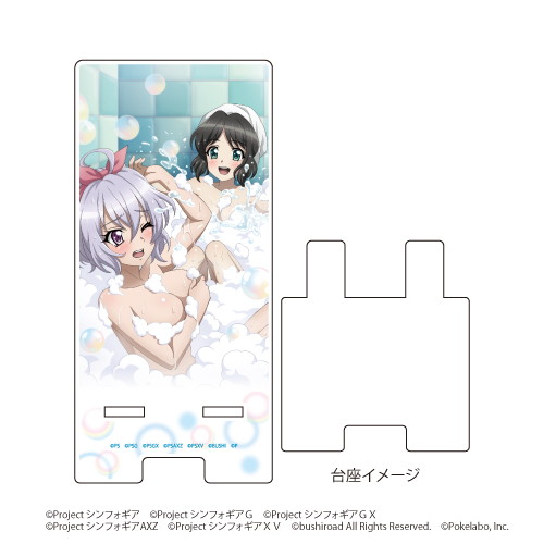 スマキャラスタンド 戦姫絶唱シンフォギアxd Unlimited 03 あわあわバスタイム クリスバースデーver アニメ キャラクターグッズの通販ならeeo Store