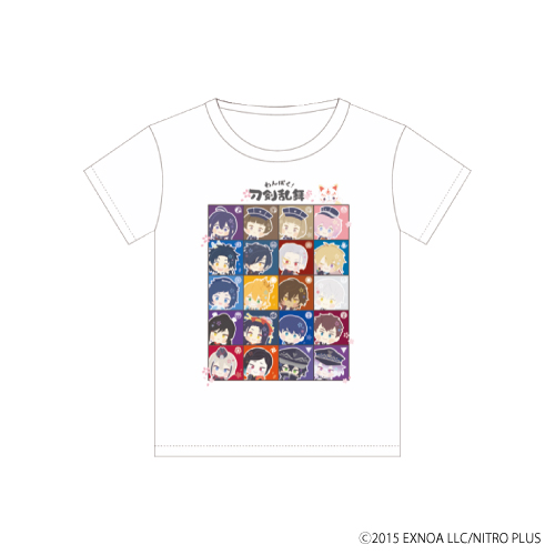 わんぱく!刀剣乱舞　Tシャツ　集合 (Mサイズ)