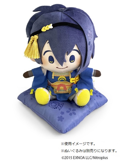 「わんぱく！刀剣乱舞」座布団風クッション41/こんのすけ