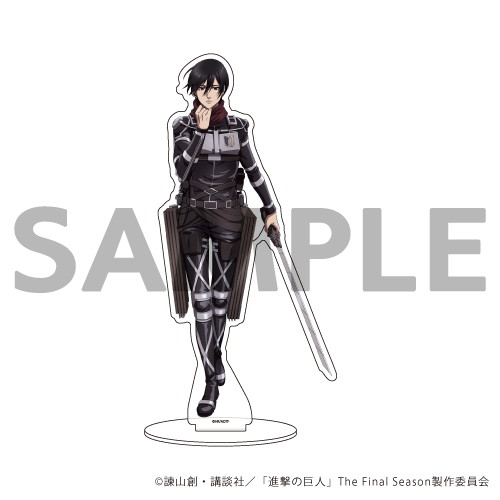 進撃の巨人 ミカサ スタンドフィギュア Spkskialfc Clubgetfit Ch