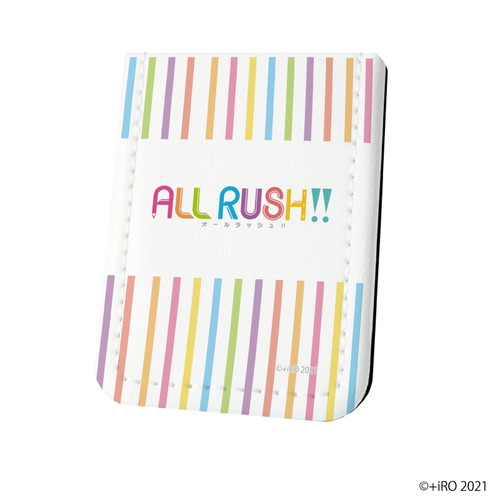 レザーフセンブック「ALL RUSH!!」03/ロゴデザイン 社員旅行ver.(描き下ろしイラスト)