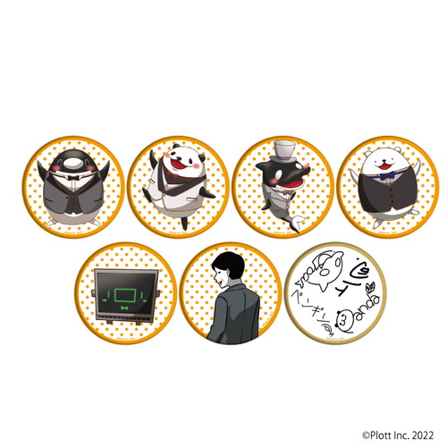 缶バッジ「テイコウペンギン」01/3周年記念デザイン コンプリートBOX(全7種)(イラスト)
