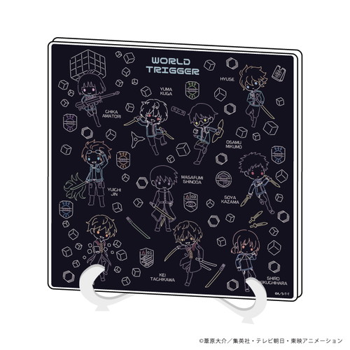 アクリルアートボード ワールドトリガー 05 集合デザイン ネオンサインアート アニメ キャラクターグッズの通販ならeeo Store