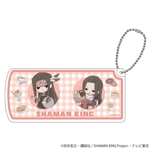 スライド式小物ケース「TVアニメ『SHAMAN KING』」05/カフェver. レッド(レトロアートイラスト)