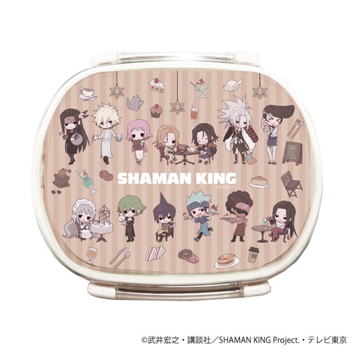 キャラランチボックス「TVアニメ『SHAMAN KING』」01/カフェver. 集合デザイン(レトロアートイラスト)