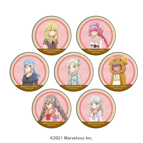 缶バッジ ルーンファクトリー5 03 Box2 コンプリートbox 全7種 イラスト アニメ キャラクターグッズの通販ならeeo Store