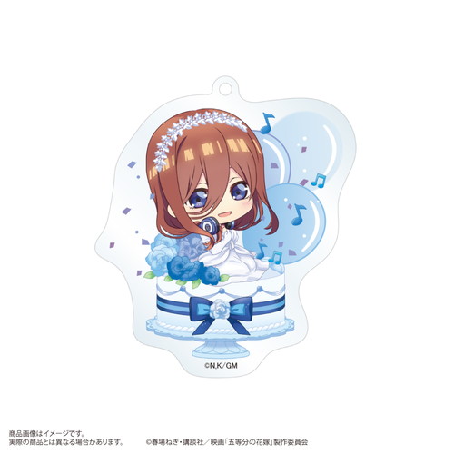 映画「五等分の花嫁」トレーディングアクリルキーホルダー＜きゃらどるちぇ＞　BOX（全10種）