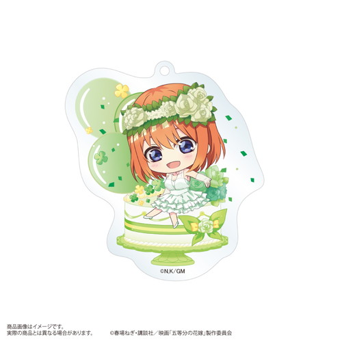 映画「五等分の花嫁」トレーディングアクリルキーホルダー＜きゃらどるちぇ＞　BOX（全10種）