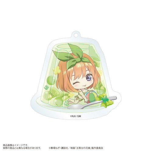 映画「五等分の花嫁」トレーディングアクリルキーホルダー＜きゃらどるちぇ＞　BOX（全10種）