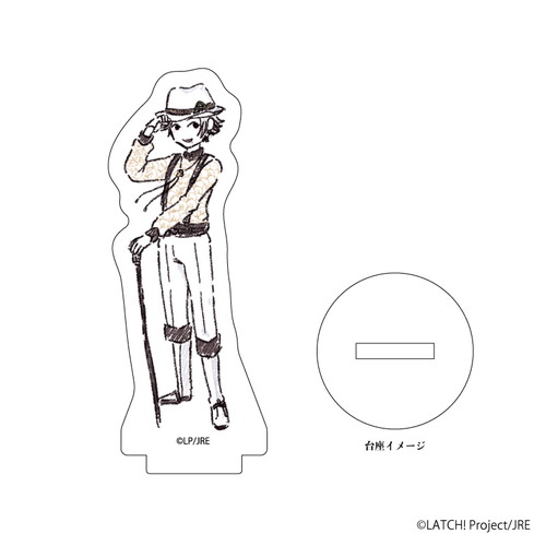 アクリルぷちスタンド「STATION IDOL LATCH!」01/コンプリートBOX(全10種) vol1(グラフアートイラスト)