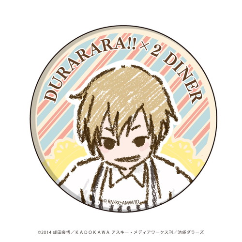 缶バッジ デュラララ 2 12 アメリカンダイナーver ブラインド 7種 グラフアートイラスト アニメ キャラクターグッズの通販ならeeo Store