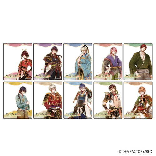 アクリルカード「ビルシャナ戦姫 ～一樹の風～」01/コンプリートBOX(全10種)