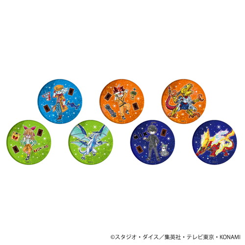 缶バッジ「遊☆戯☆王ゴーラッシュ！！」03/コンプリートBOX(全7種)(グラフアート)