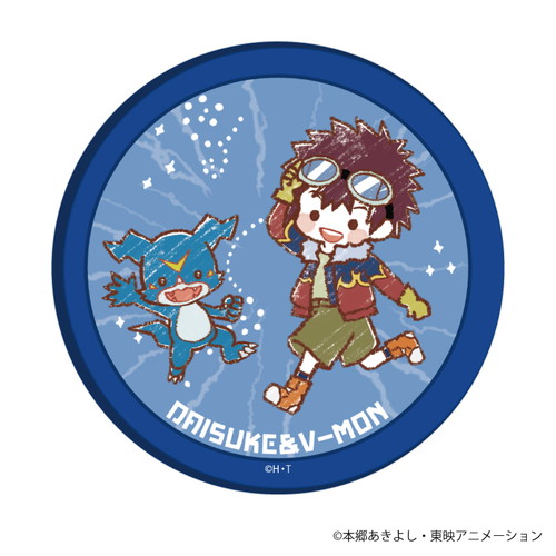 缶バッジ デジモンアドベンチャー02 03 ブラインド 6種 グラフアートイラスト アニメ キャラクターグッズの通販ならeeo Store