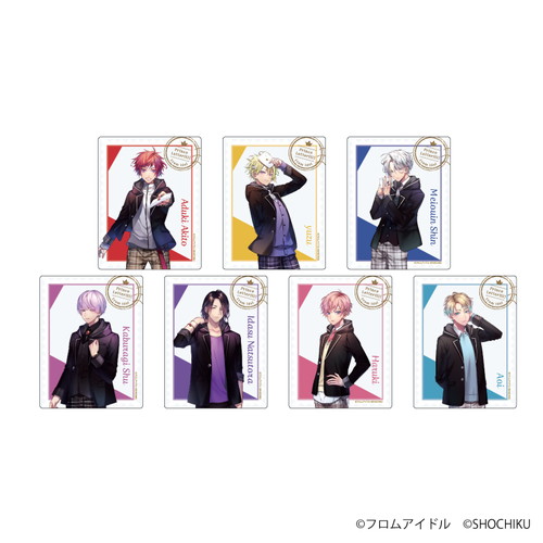 アクリルカード「Prince Letter(s)! フロムアイドル」01/コンプリートBOX (全7種)