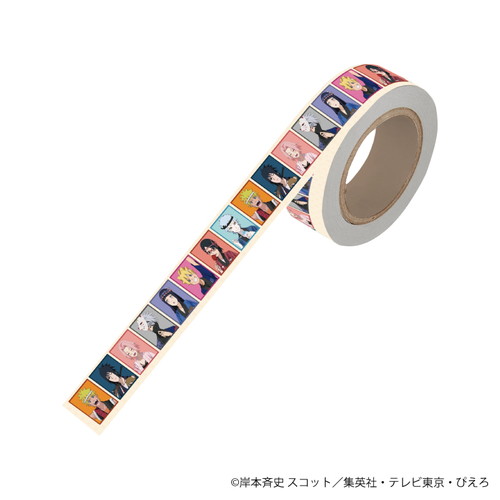 【限定商品】マスキングテープ「NARUTO」&「BORUTO」01/整列デザイン(描き下ろしイラスト)