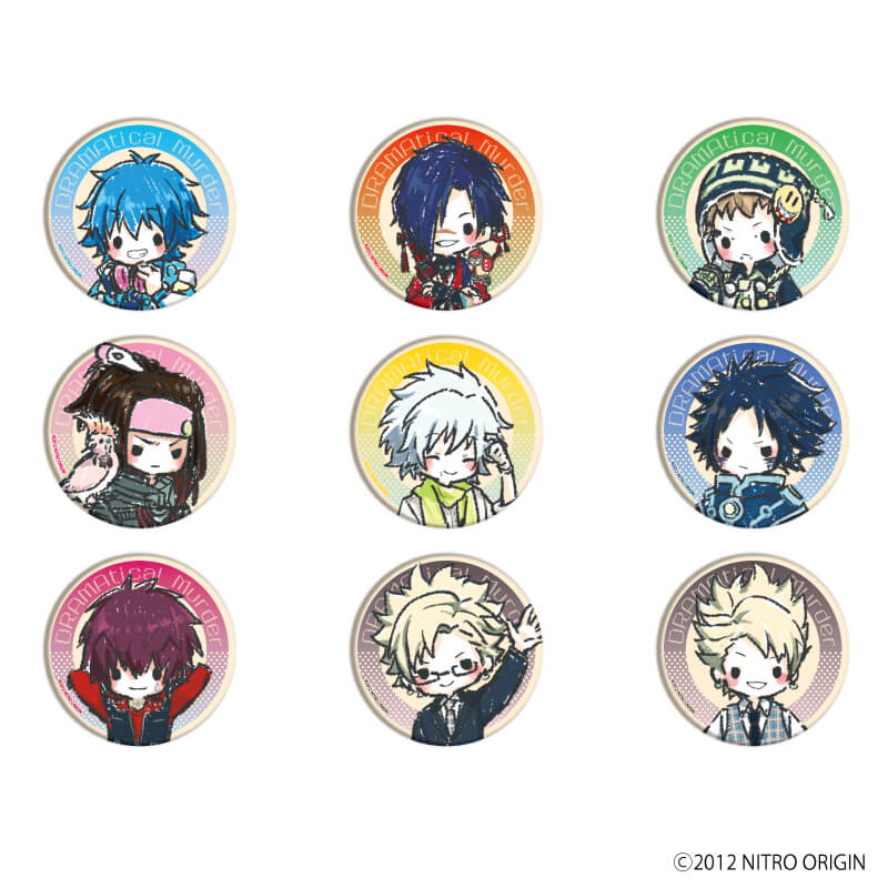 缶バッジ「DRAMAtical Murder」01/コンプリートBOX(全9種)(レトロ 