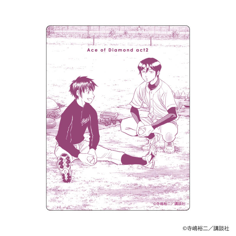 アクリルカード「ダイヤのA actⅡ」12/コンプリートBOX（全10種） 沢村栄純&降谷暁BOX (公式イラスト)