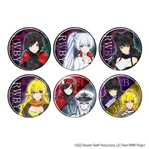 ホログラム缶バッジ(65mm)「RWBY 氷雪帝国」01/コンプリートBOX(全6種