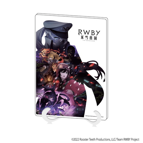 アクリルアートボード(A5サイズ)「RWBY 氷雪帝国」01/キービジュアルデザイン