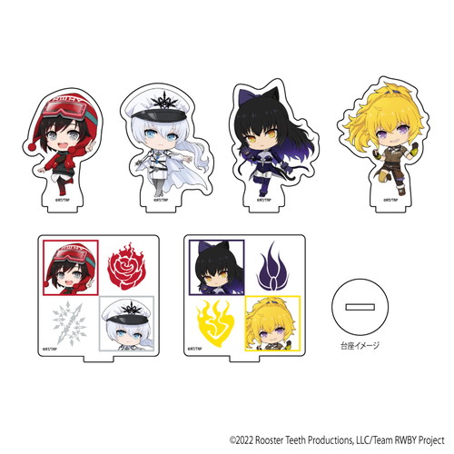 アクリルぷちスタンド「RWBY 氷雪帝国」01/コンプリートBOX(全6種