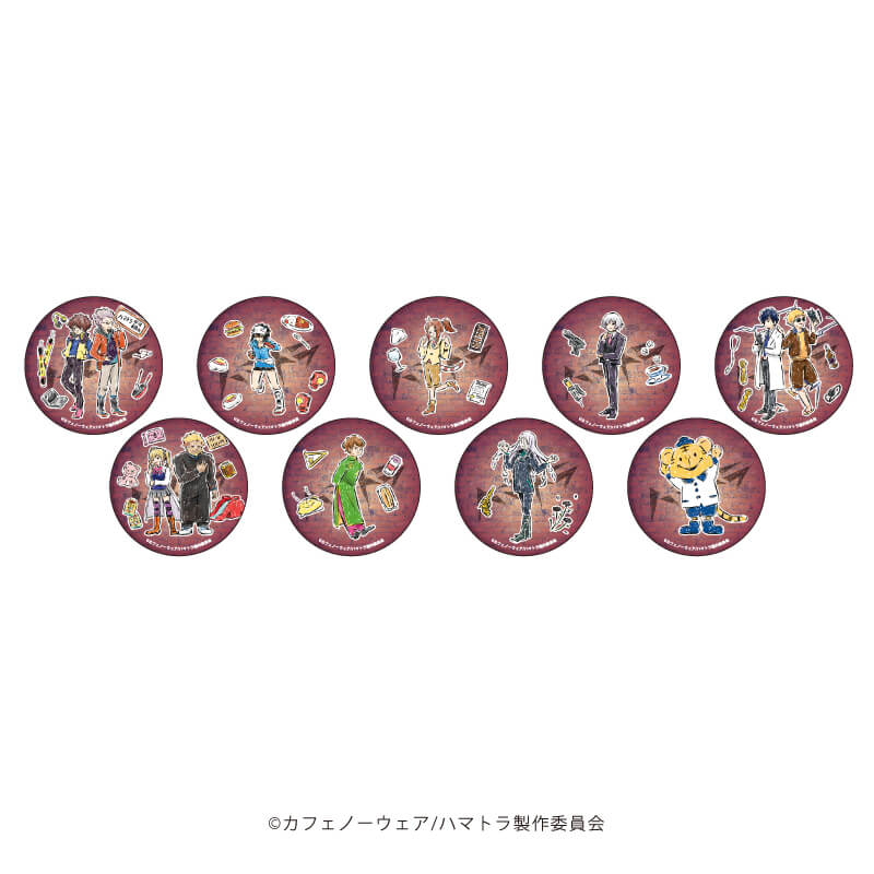缶バッジ「ハマトラ」03/ブラインド(9種)(グラフアートイラスト)