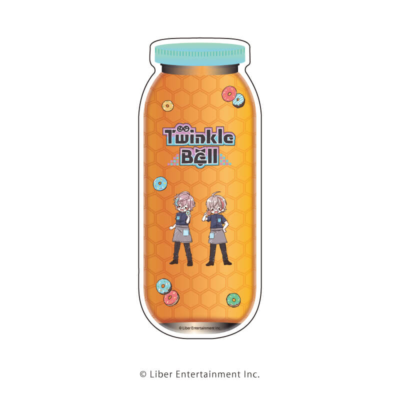 コレクションボトル「アイ★チュウ Etoile Stage」02/Twinkle Bell 飲食店ver. (グラフアートイラスト)