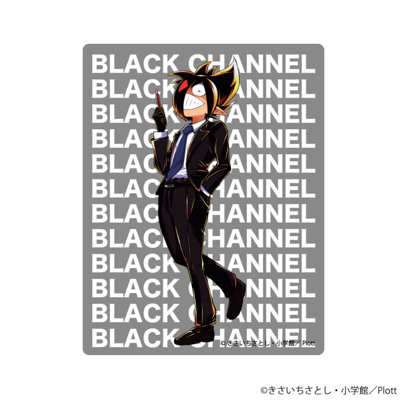 アクリルカード「ブラックチャンネル」01/コンプリートBOX（全5種）(公式イラスト)