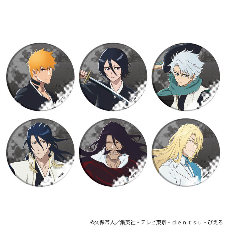 缶バッジ「BLEACH 千年血戦篇」15/戦闘ver. コンプリートBOX(全6種)(描き下ろし)