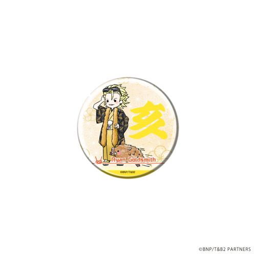 缶バッジ「TIGER ＆ BUNNY 2」04/干支ver. コンプリートBOX(全6種)(グラフアートイラスト)