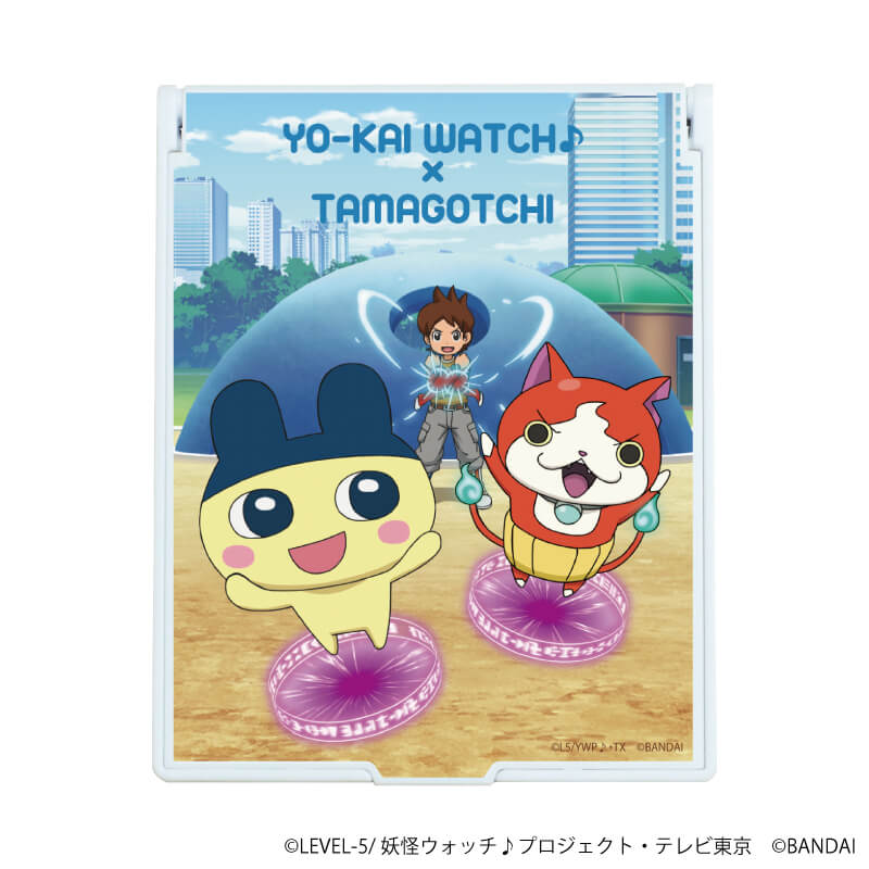 デカキャラミラー 妖怪ウォッチ たまごっち 01 集合デザイン 公式イラスト アニメ キャラクターグッズの通販ならeeo Store デカキャラミラー 妖怪ウォッチ たまごっち 01 集合デザイン 公式イラスト アニメ キャラクターグッズの通販ならeeo Store