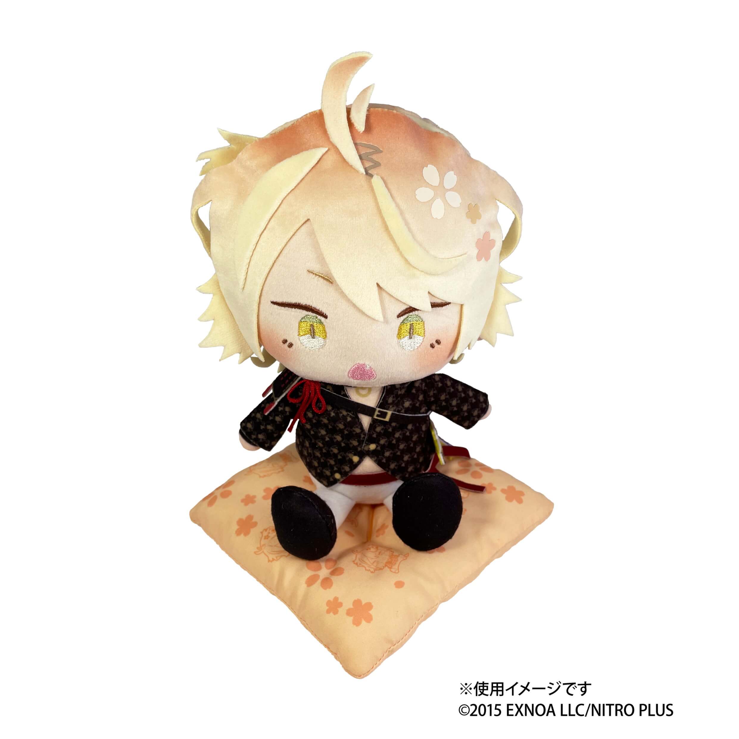 わんぱく！刀剣乱舞」ぬいぐるみ&座布団風クッションセット79/ちゃたん 