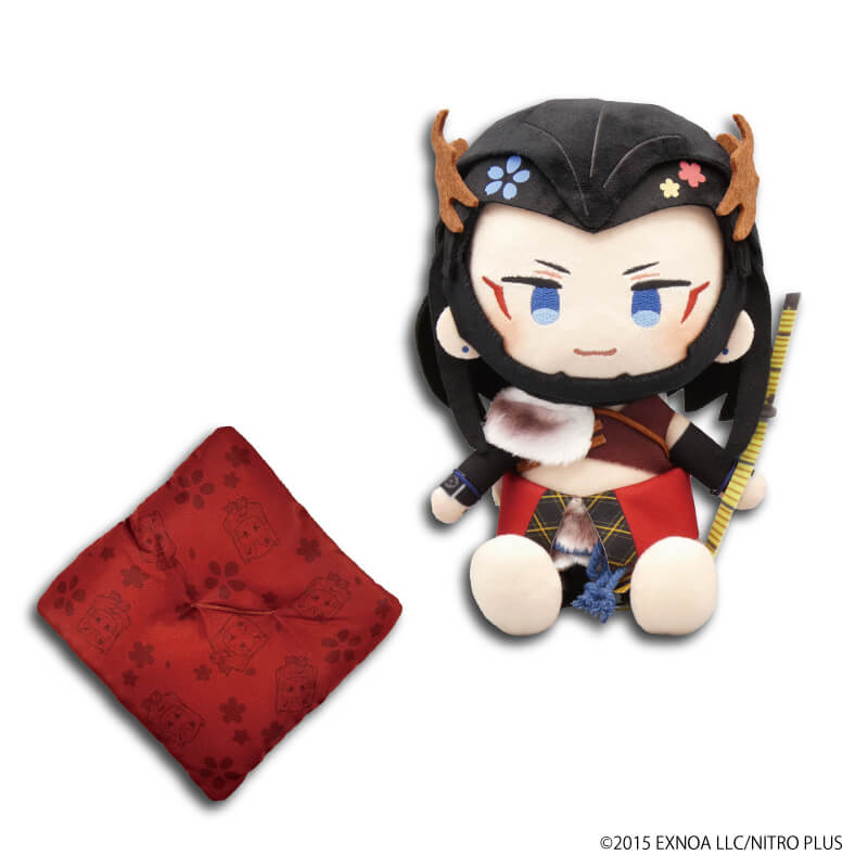 わんぱく！刀剣乱舞」ぬいぐるみ&座布団風クッションセット75/ねねきり