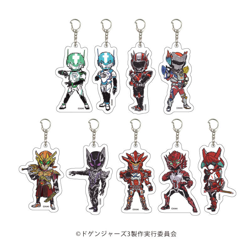 オーガマン ドゲンジャーズ グッズ アクスタ アクキー ピンバッジ