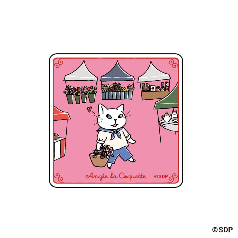 キャラアクリルバッジ「アンジー・ラ・コケット☆麗しのアンジー」01/コンプリートBOX(全6種)(公式イラスト)