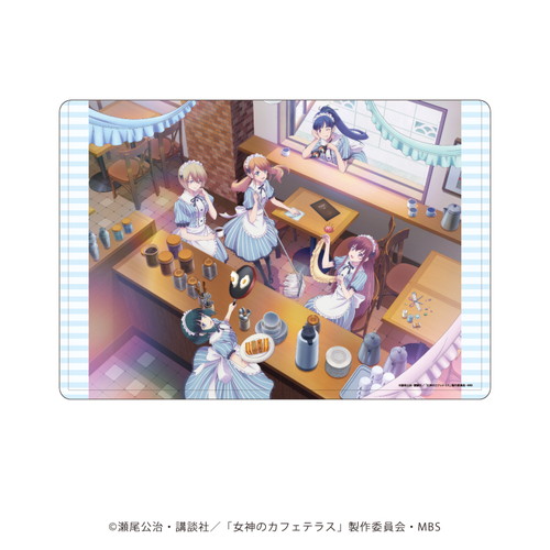 キャラクリアケース「TVアニメ『女神のカフェテラス』」01/ティザービジュアル(公式イラスト)