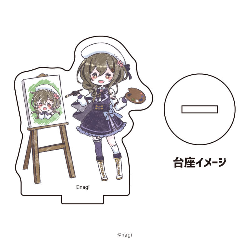 アクリルぷちスタンド「ナギ」01/コンプリートBOX(全5種)(グラフアートイラスト)
