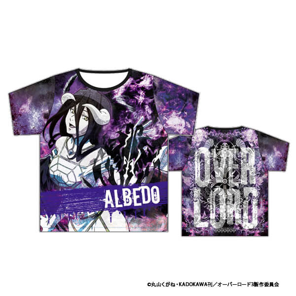 アルベロ❤　シャツ【新品】 オーバーロードIII 描き下ろし フルグラフィクTシャツ【アルベド