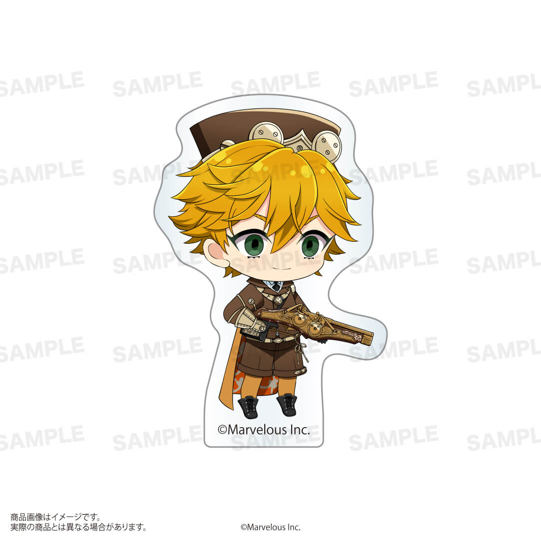 「千銃士:Rhodoknight」トレーディングダイカットアクリルブロック C BOX